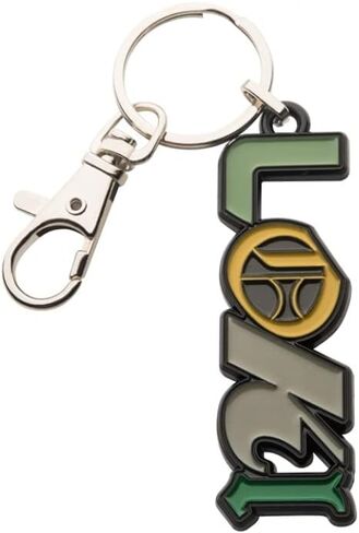 SalesOne Marvel Loki Series Logo Enamel Keychain in Saudi Arabia