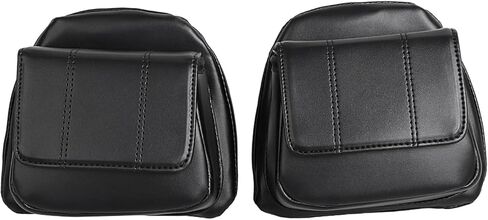 2 Pcs Fairing Lower Door Pockets Bag Motorcycle Lower Fairing Panels Storage Pouches Fit for Harley Touring Electra Road Street Tri Glide 2014-2023 in Saudi Arabia