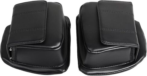 2 Pcs Fairing Lower Door Pockets Bag Motorcycle Lower Fairing Panels Storage Pouches Fit for Harley Touring Electra Road Street Tri Glide 2014-2023 in Saudi Arabia