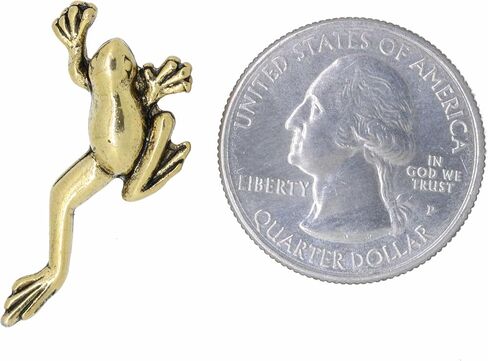 Jim Clift Design Frog Gold Lapel Pin in Saudi Arabia