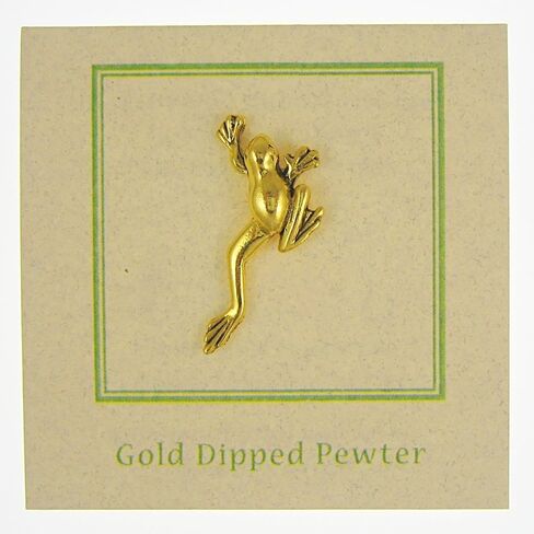Jim Clift Design Frog Gold Lapel Pin in Saudi Arabia