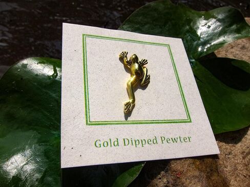 Jim Clift Design Frog Gold Lapel Pin in Saudi Arabia