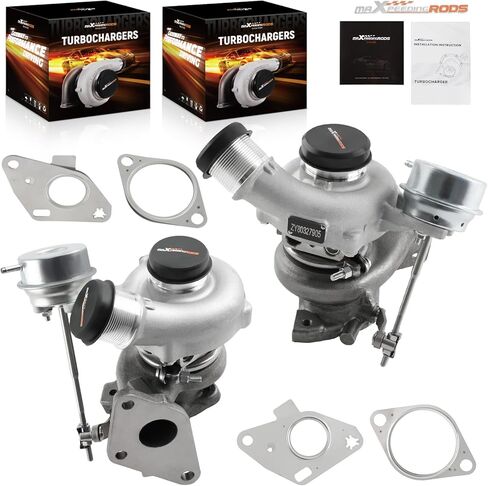 شاحن توربيني maxpeedingrods يسار ويمين لسيارة Ford F150 Pickup EcoBoost 2.7L V6 2015 2016 2017 FL3Z6K682D FL3Z6K682A FL3Z6K682C، سلسلة VL الأساسية in Kuwait