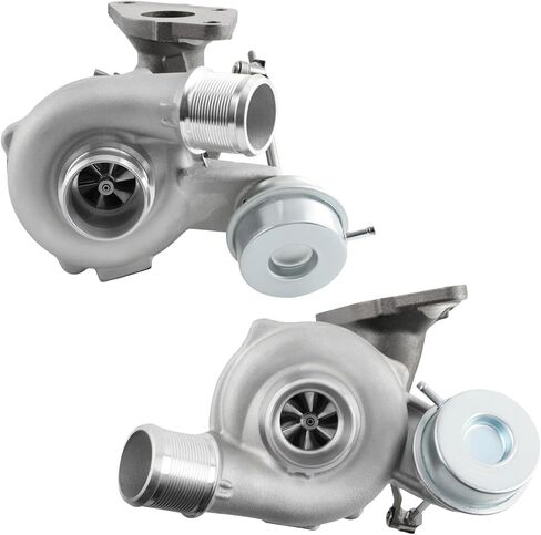 شاحن توربيني maxpeedingrods يسار ويمين لسيارة Ford F150 Pickup EcoBoost 2.7L V6 2015 2016 2017 FL3Z6K682D FL3Z6K682A FL3Z6K682C، سلسلة VL الأساسية in Kuwait