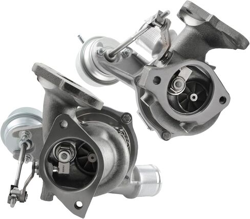 شاحن توربيني maxpeedingrods يسار ويمين لسيارة Ford F150 Pickup EcoBoost 2.7L V6 2015 2016 2017 FL3Z6K682D FL3Z6K682A FL3Z6K682C، سلسلة VL الأساسية in Kuwait