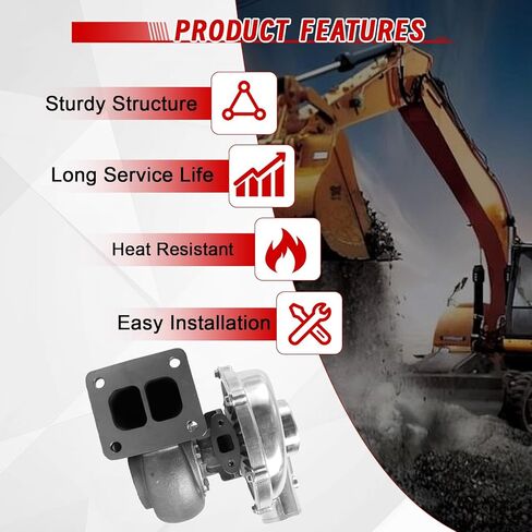 توربو، 1 قطعة شاحن توربيني توربو 114400-1070 705739-5001S لاستبدال محرك ايسوزو 6SD1T 6BD1T T04B TB4150 لحفارة هيتاشي UH07-7 UH083 in Kuwait