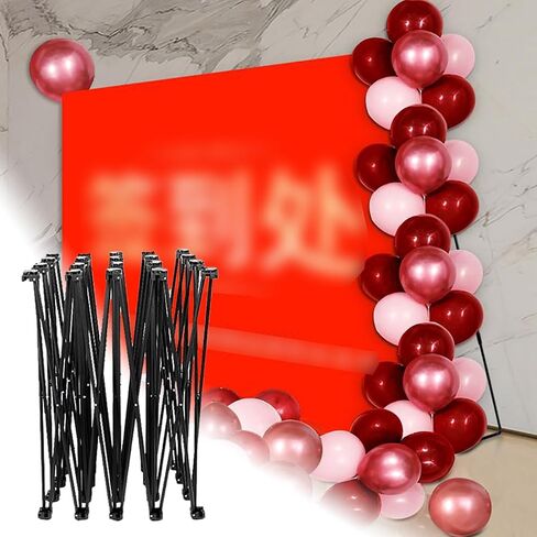 Foldable Tension Fabric Display Stand, Black Pop Up Backdrop Holder for Events & Trade Shows, Iron Frame Truss Booth (10ft x 12.5ft) - Perfect for Parties & Exhibitions in Saudi Arabia