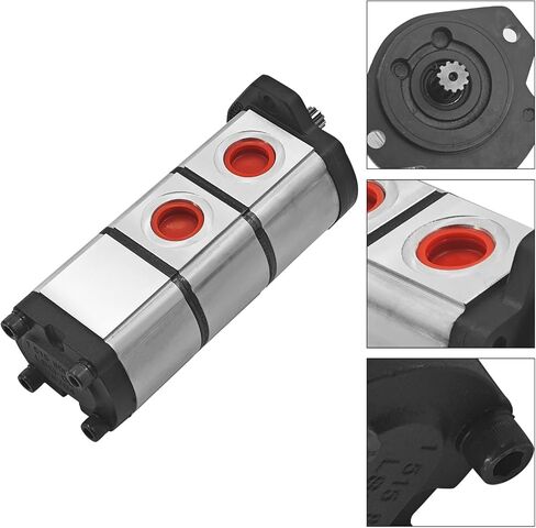 6668699 Hydraulic Triple Gear Pump compatible with Bobcat 331 X331 334 Mini Excavators 6668698 in Kuwait