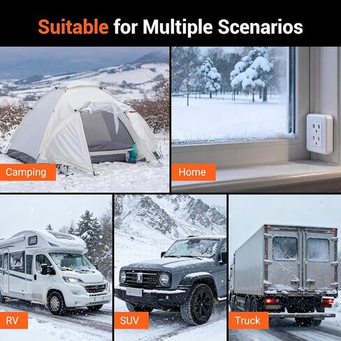 8KW Diesel Heater, 12V Portable Parking Heater, All in One Diesel Air Heaters with Remote Control and LCD Screen， Fast Heating with 1.3Gal Fuel Tank, for Campers RV Truck Boat Bus Car in Saudi Arabia