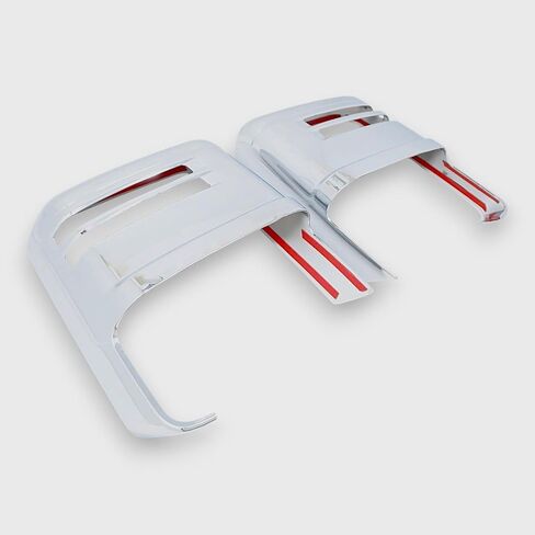 Trim Illusion 2 PCS Chrome Tow Mirror Covers Compatible with 2020-2026 Chevy Silverado & GMC Sierra 2500/3500 HD (With Turn Signal Cutouts) in Saudi Arabia