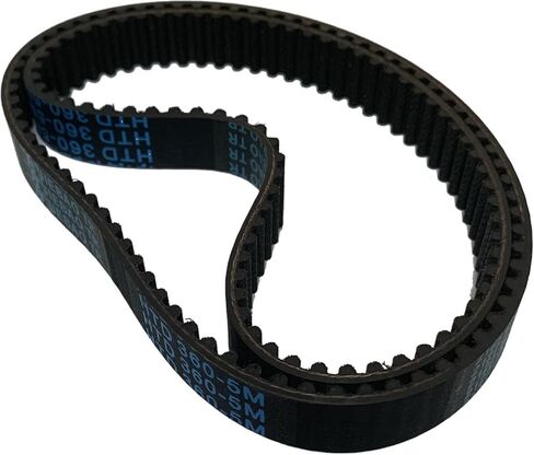 سيور محرك، HTD 360mm-5M-15mm، لألواح التزلج الكهربائية، 4 قطع، أسود in Kuwait