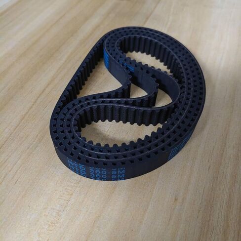 سيور محرك، HTD 360mm-5M-15mm، لألواح التزلج الكهربائية، 4 قطع، أسود in Kuwait