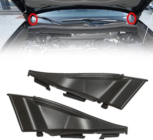 2pcs for M&ITSUBISHI for Outlander 2013 2014 2015-2021 Car Front Windshield Wrap Corner Trim Cover 7405A774 7405A773 Windshield Wiper Water Deflector Plate in Kuwait