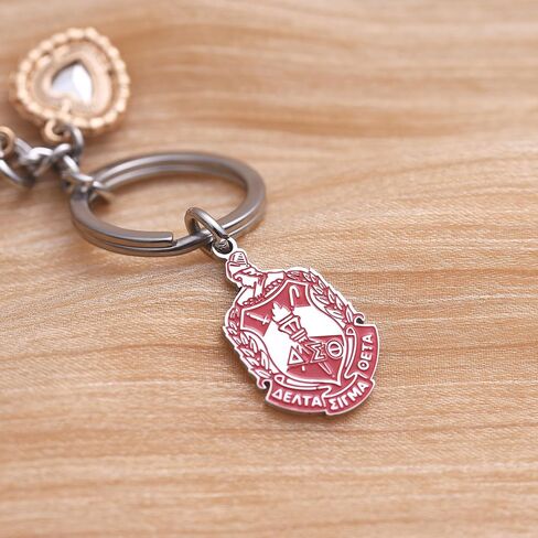 dst نادي نسائي مستوحاة الفيل سحر المفاتيح للنساء، الفولاذ المقاوم للصدأ قلادة القلب، مجوهرات الأخوة، هدايا نادي نسائي صغير كبير in Kuwait