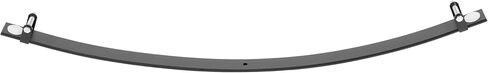 Rear Clip Leaf Compatible with 1999-2017 Chevy Chevrolet Silverado GMC Sierra 1500 Leaf Middle Spring Steel Powder Coated Black in Saudi Arabia