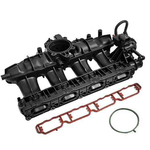 06J133201AS مشعب سحب المحرك مع صمام الملف اللولبي والحشوات والمستشعر متوافق مع VW Jetta EOS Passat Tiguan GTI CC Beetle مناسب لأودي A3 TT Q3 2.0 TSI 06J133201BH 06J133201BD in Kuwait