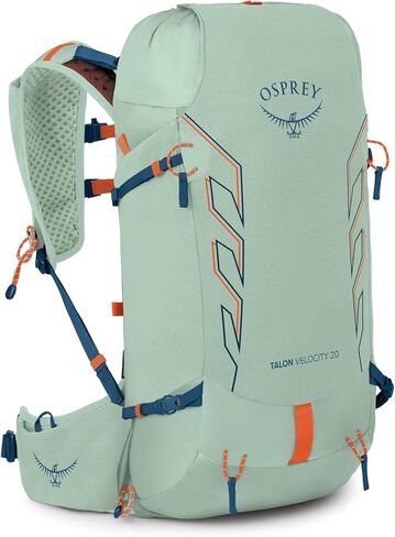 حقيبة ظهر Osprey Talon Velocity 20L للرجال للمشي لمسافات طويلة، باللون الأبيض، مقاس S/M in Saudi Arabia