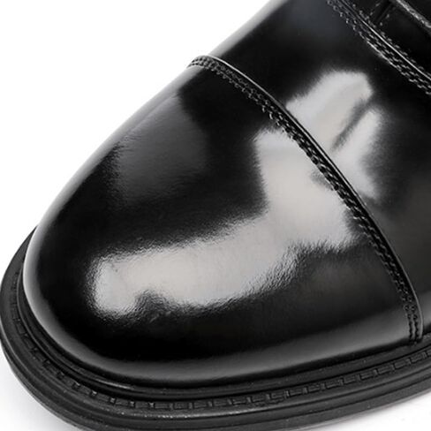 Business Dress Leather Shoes Fashion Versatile Men's British Casual Oxford Shoes Heightened Thick Sole Lightweight Non Slip Men Walking Shoes in Kuwait