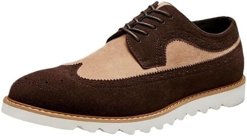 أحذية رجالية كاجوال برباط أحذية بريطانية منخفضة الارتفاع قابلة للتنفس ومقاومة للاهتراء وممتصة للصدمات للرجال in Kuwait