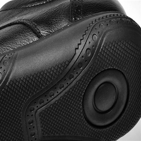 أحذية أكسفورد رجال الأعمال منقوشة أحذية رسمية منخفضة الأعلى جولة اصبع القدم الجبهة الدانتيل متابعة مسطحة القاع مريحة عدم الانزلاق حذاء كاجوال للرجال in Kuwait