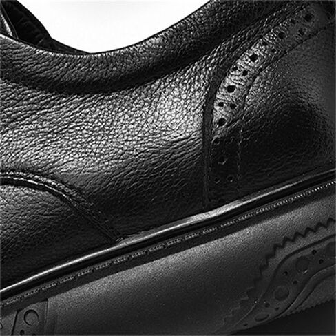 Men's Casual Business Shoes Lace-up Low Heel Round Toe Shoes Warm wear-Resistant Versatile Shoes for Men in Saudi Arabia