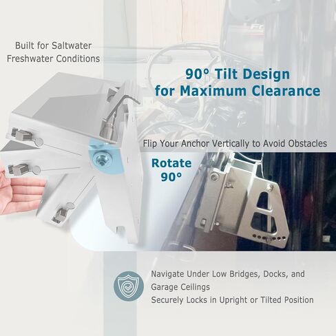 بديل لمجموعة Minn Kota 1810222 Talon Tilt Bracket، مناسب لملحقات Minn Kota 3 Stage Talon Tilt and Rotate in Saudi Arabia