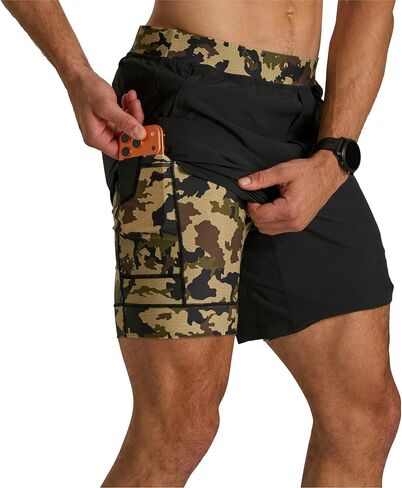 Men’s 7" Training Shorts (Lined) – Threshold 2.0 Athletic Performance Shorts for Gym & Running in Saudi Arabia
