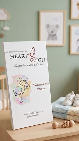 إطار صورة بالموجات فوق الصوتية للطفل على شكل علامة قلب - هدية للأم المتوقعة لصديقتها الحامل | هدايا الزوجة الحامل من الزوج | هدية إطار السونوجرام للنساء الحوامل | هدايا للزوجة الحامل in Kuwait