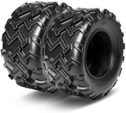 إطارات 22x11-10 ATV/UTV، إطارات 22x11x10 لجميع التضاريس، تصنيف 4 طبقات، بدون أنابيب، مجموعة من 2 in Kuwait