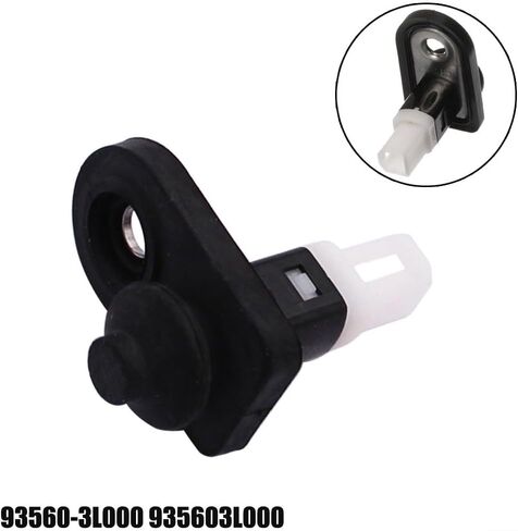 Door Ajar Switch Door Jamb Switch For Kia For Optima 2010-2015, Part Number 93560-3L000, ABS Material, Black in Kuwait