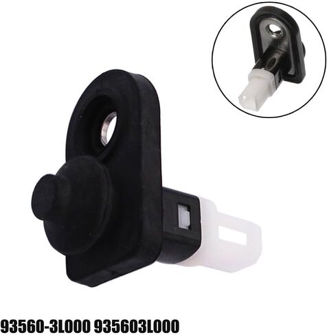 Door Ajar Switch Door Jamb Switch For Kia For Optima 2010-2015, Part Number 93560-3L000, ABS Material, Black in Kuwait