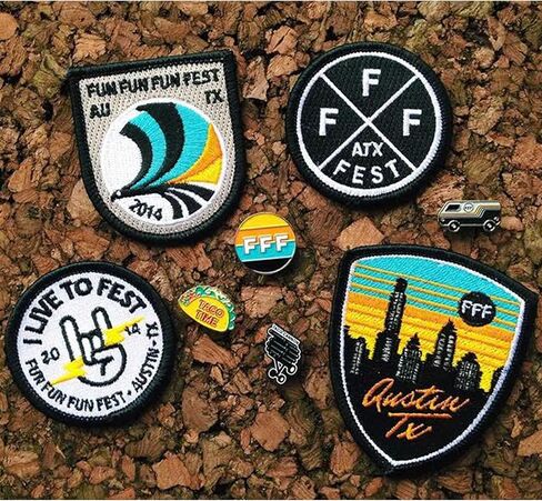 Personalized Embroidered Patches - Custom Logo, Image, Text – Iron-On, Sew-On, or Hook & Loop – Sizes 2" to 11" – Patch Gift for Clothing, Hats, Jacket, Bags, Military, Uniform, Company in Saudi Arabia