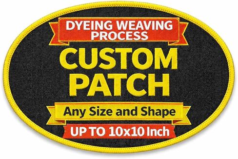 Custom Decorative Patches, Personalized Morale Patches, for Use On Backpacks Caps Jackets Uniforms, Hook Loop Fastener, Sew on, Iron on, Gift for Teams, Family & Pet Lovers in Kuwait
