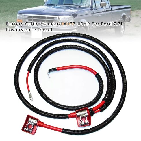 Artudatech كابل البطارية القياسي A123-00HP لمركبات فورد ويتضمن نماذج مثل F-250، F-350، F-Super Duty for Ford 7.3L Powerstroke Diesel in Saudi Arabia