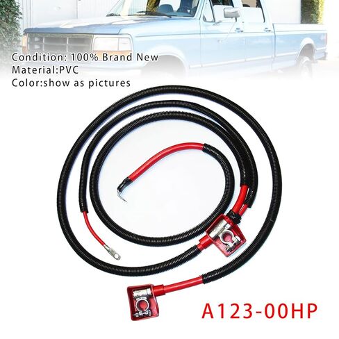 Artudatech كابل البطارية القياسي A123-00HP لمركبات فورد ويتضمن نماذج مثل F-250، F-350، F-Super Duty for Ford 7.3L Powerstroke Diesel in Saudi Arabia