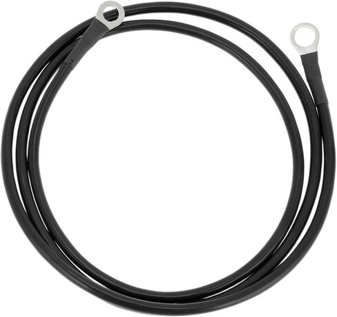 1 Pc 8 AWG Gauge Universal Battery Inverter Cable for Car Vehicle Boat RV Solar Battery Cable Tinned Copper Black 4.5FT 3/8" Lug 5/16" Lug in Saudi Arabia