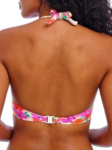 Freya Summer Soul Banded Underwire Halter Bikini Top (206404),32GG,White - White,32GG in Saudi Arabia