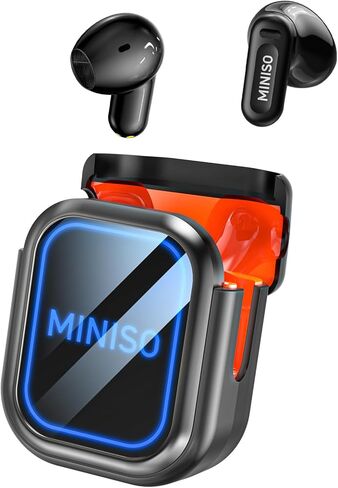 MS109 AI Translator Earbuds, 4-in-1 Translation Earbuds in Real Time Support 135 Languages, Audifonos Traductores Inglés Español, Bluetooth 6.0 Translating Device for Travel Black (No touchscreen) in Saudi Arabia