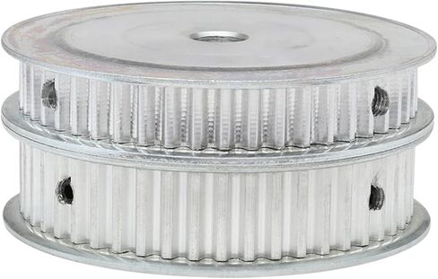 T5-45T Bore 8/10/12/14/15/16/17/18/19/20/22/25mm Pulley Teeth Pitch 5 1Pcs(16 mm,16 mm) in Saudi Arabia