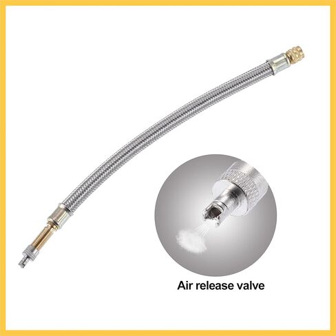 260mm 10.24'' Tire Valve Stem Extension Inflator Extender Hose Universal Fit for Car Motorcycle Bicycle Auto Replacement Parts in Saudi Arabia
