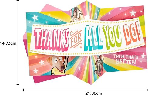 Hallmark Funny Pop Up Mother's Day Card (Dog Banner) in Kuwait