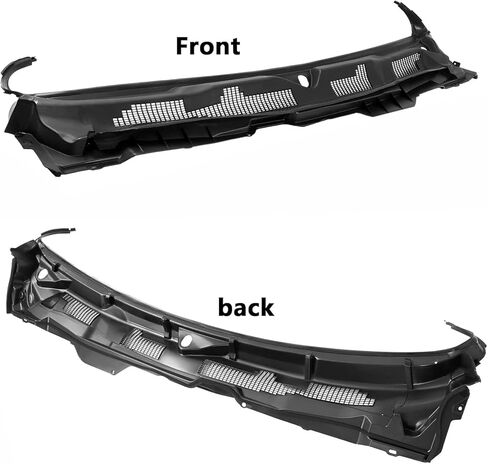 Front Grille Wiper Cowl Windshield Panel Compatible with Dodge Ram 1500/2500/3500 2009-2024 Windshield Wiper Cowl Panel Grille Air Inlet Window Cover in Saudi Arabia