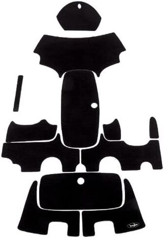 مجموعة حصيرة الجر BlackTip Jetsports Traction Mat متوافقة مع Yamaha Exciter Jet Boat 1996-1999 الكل (أصفر) in Saudi Arabia