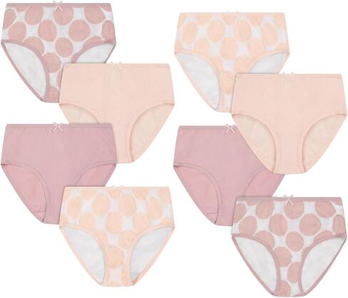 Buyless Fashion Little Girl Toddler Panties Assorted Prints Soft Cotton Big Kids Briefs Underwear 8 Pack in Saudi Arabia