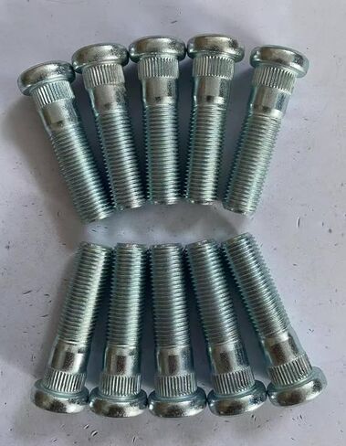 10 PCS Serrated Front Wheel Stud 1/2" Longer Than Stock Lug Bolt Extended Extra Length Replacement for Nissan NP300 Pathfinder Sentra Frontier D21 Xterra Infiniti QX4 in Saudi Arabia