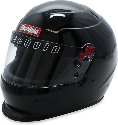 RaceQuip Full Face Helmet PRO20 Series Snell SSA2020 Rated Gloss Black Medium 276003 in Saudi Arabia