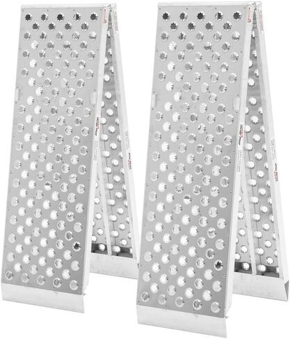 Big Boy EZ Rizer MF2-14419-EZ-ATV Aluminum 12' Extra-Wide Arched Folding Dual Runner ATV Ramps by Black Widow in Saudi Arabia