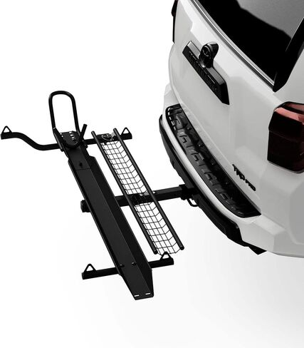 حامل وصلة ربط الدراجة النارية MotoTote m3 (سعة 500 رطل) مع حامل ومنحدر بدون تمايل، يناسب الإطارات ذات الحجم القياسي in Saudi Arabia