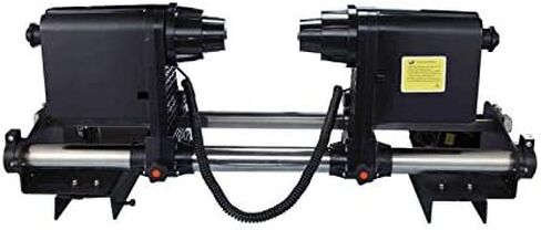 TECHTONGDA New 110V Printer Paper Receiver Roll Media Take Up Reel with Two Motors in Kuwait