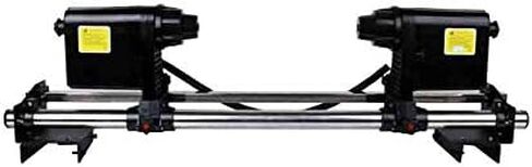 TECHTONGDA New 110V Printer Paper Receiver Roll Media Take Up Reel with Two Motors in Kuwait